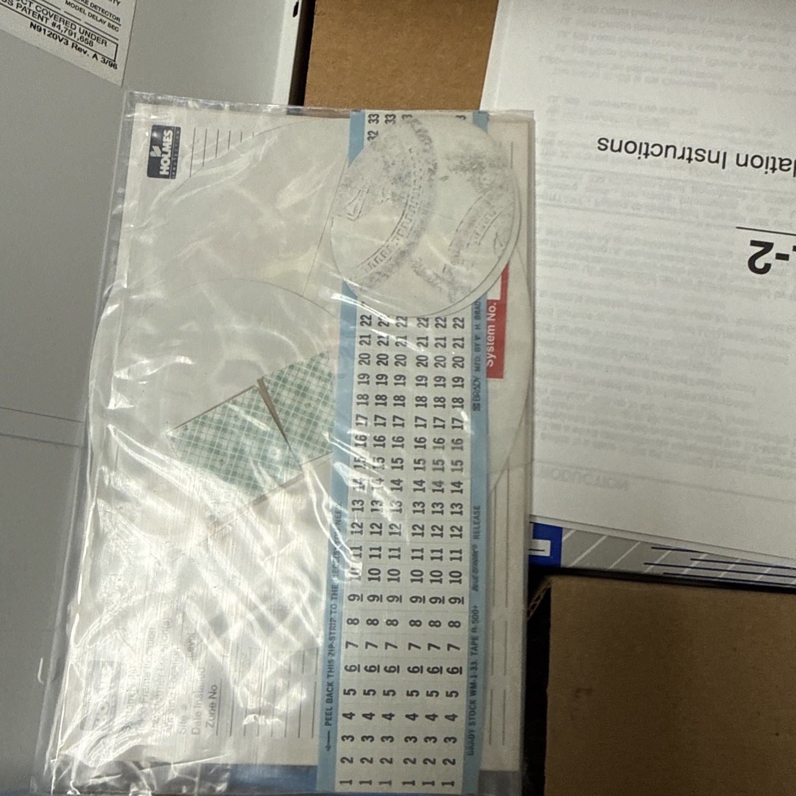 FBII Fire Burglary Instruments XL-2pk Security Alarm KIT Panel Keypad Motion NEW