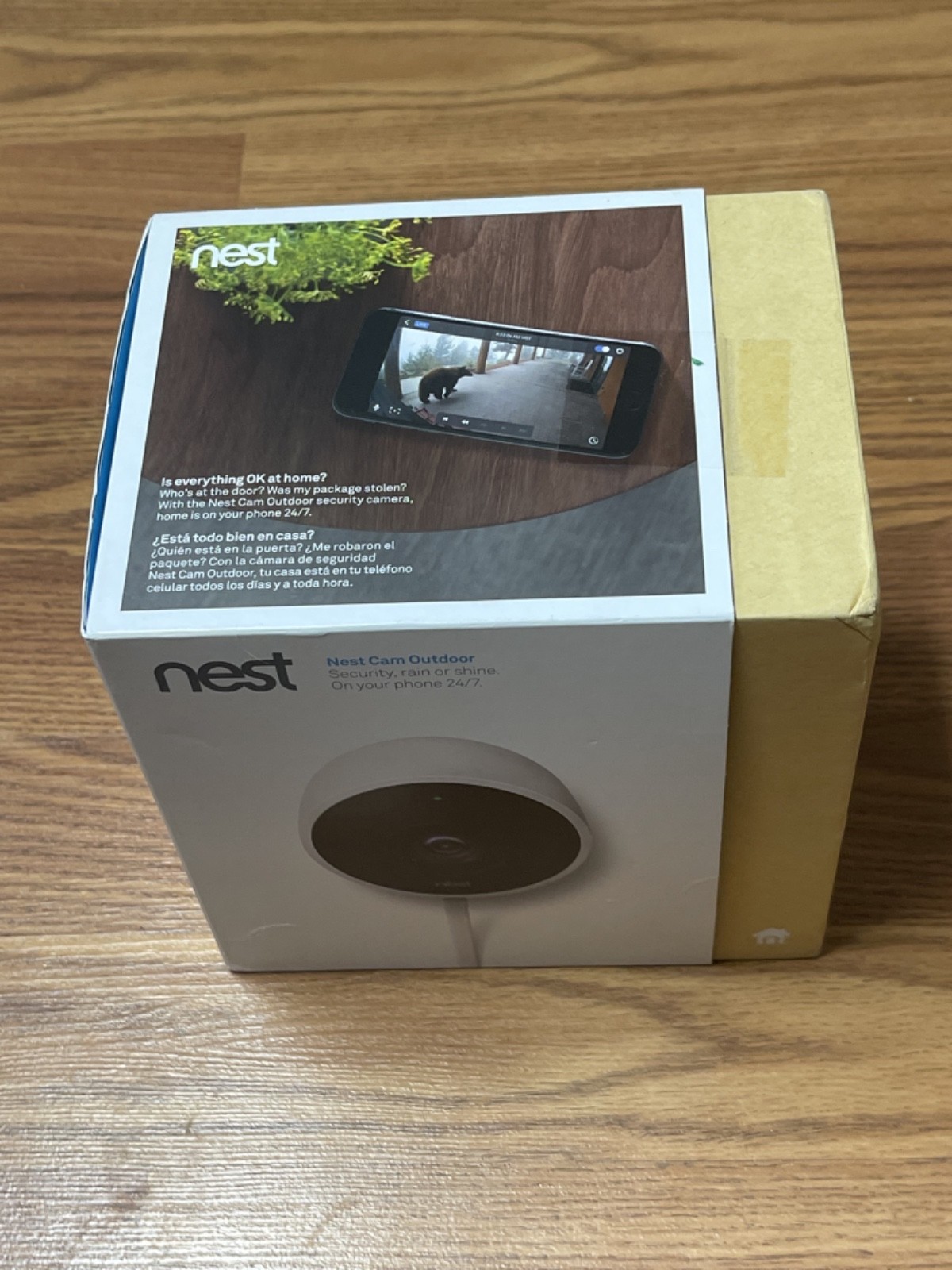 NIB Google Nest Cam Outdoor SecuriCamera 1st Gen Wired NC2100ES Sealed Brand New