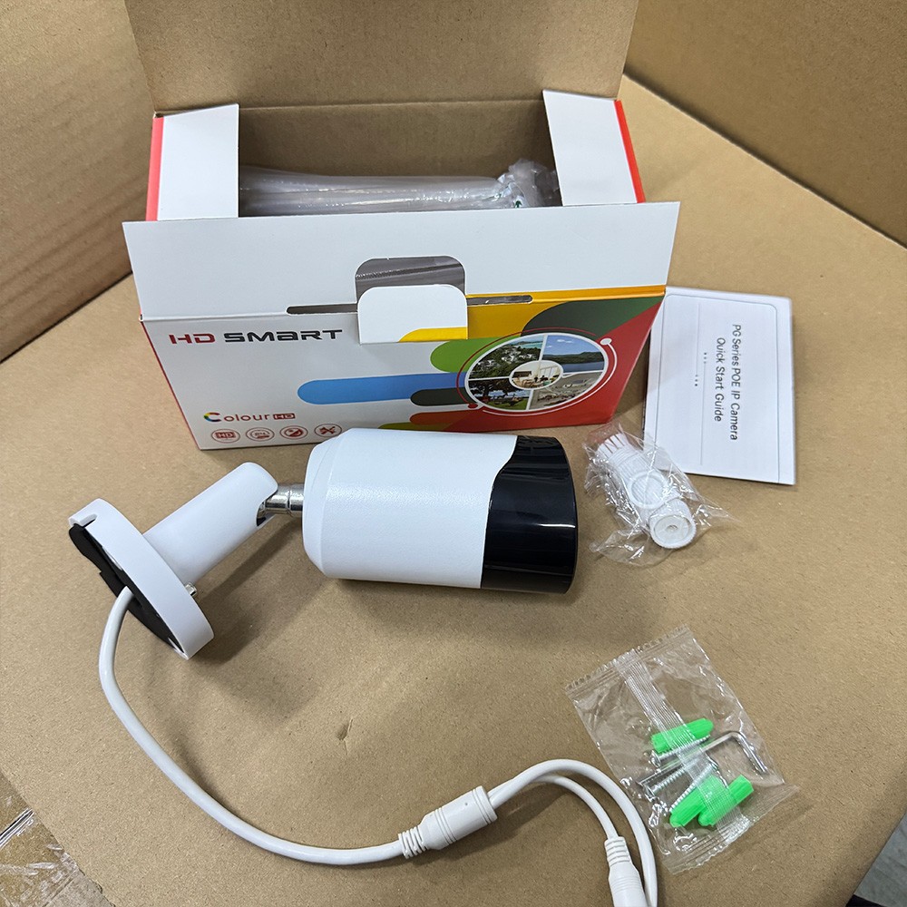 Vikylin 8CH 8POE NVR 5MP Full Color Security IP Camera Bullet System Outdoor Lot