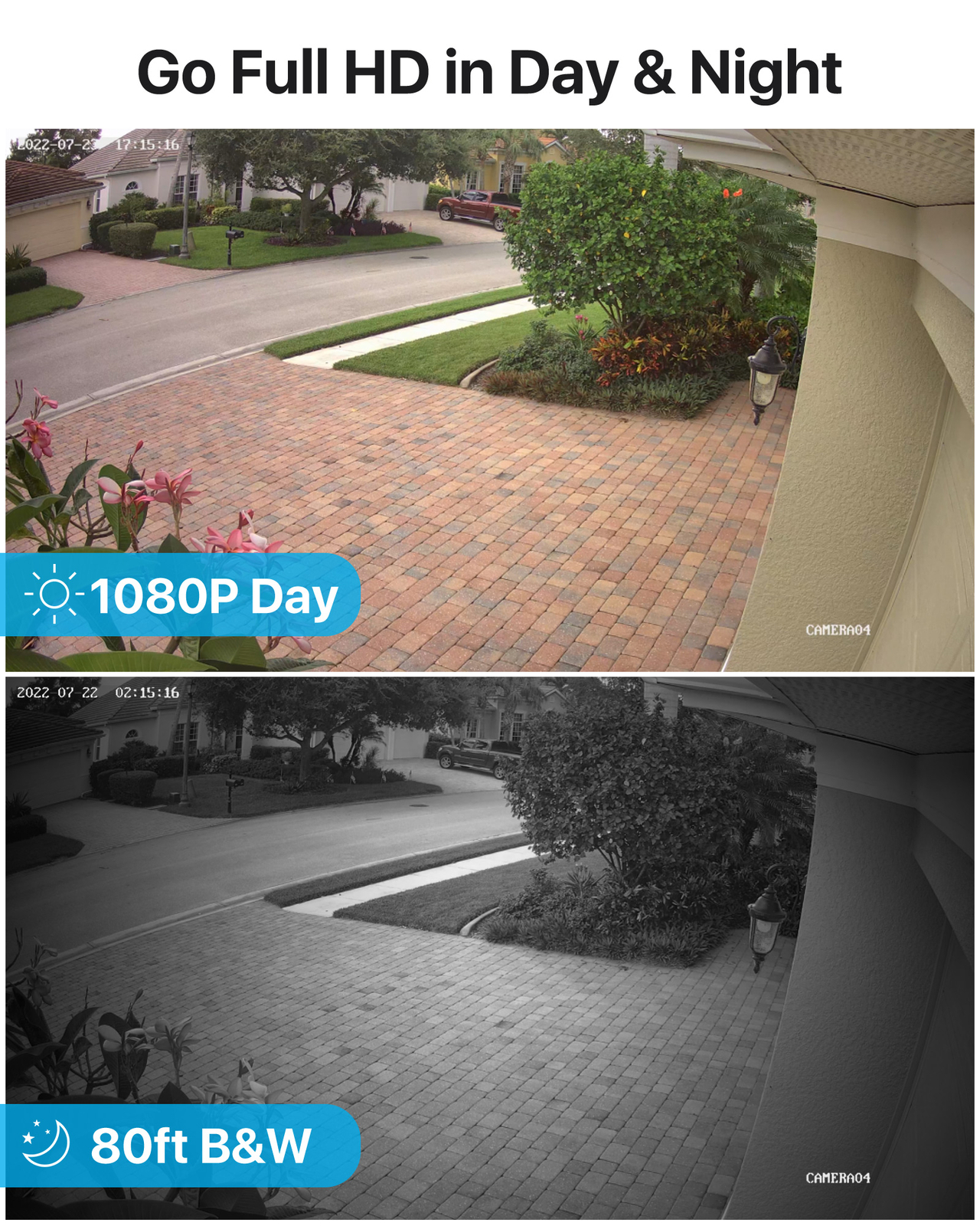 ZOSI 16CH 1080P DVR Security Camera CCTV System 4TB Motion Detect Email Alert IR