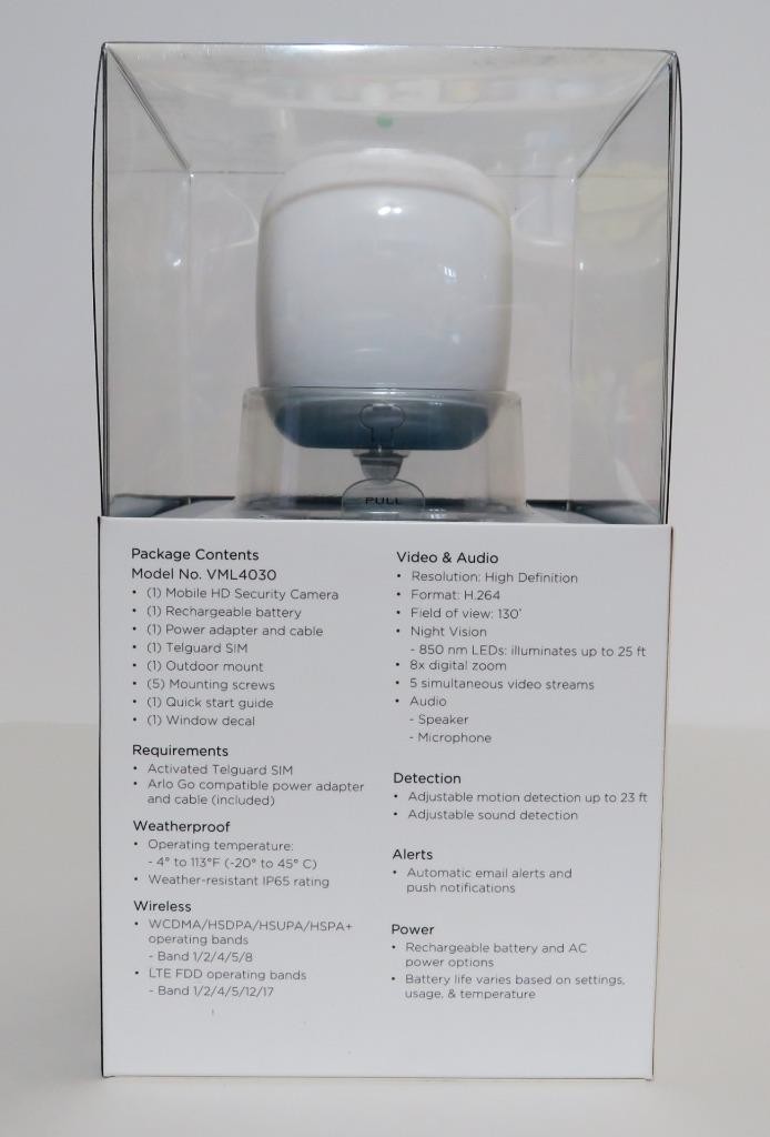 Arlo Go Mobile HD Security Camera – VML4030 – Telguard Wire Free Indoor Outdoor