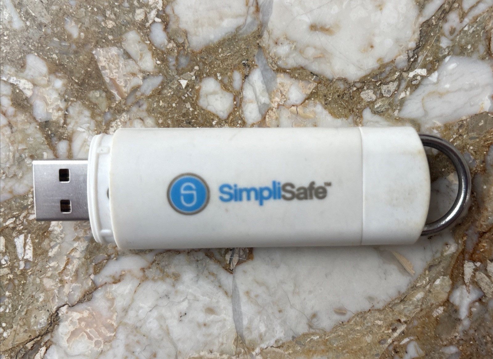 SimpliSafe Security System Keychain Remote Fob USB