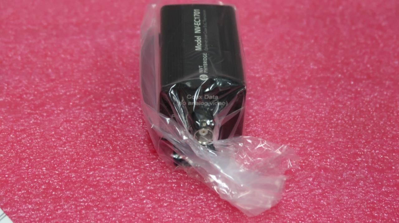 NVT NV-EC1701 Phybridge EoC Ethernet over Coax Transceiver BNC NEW