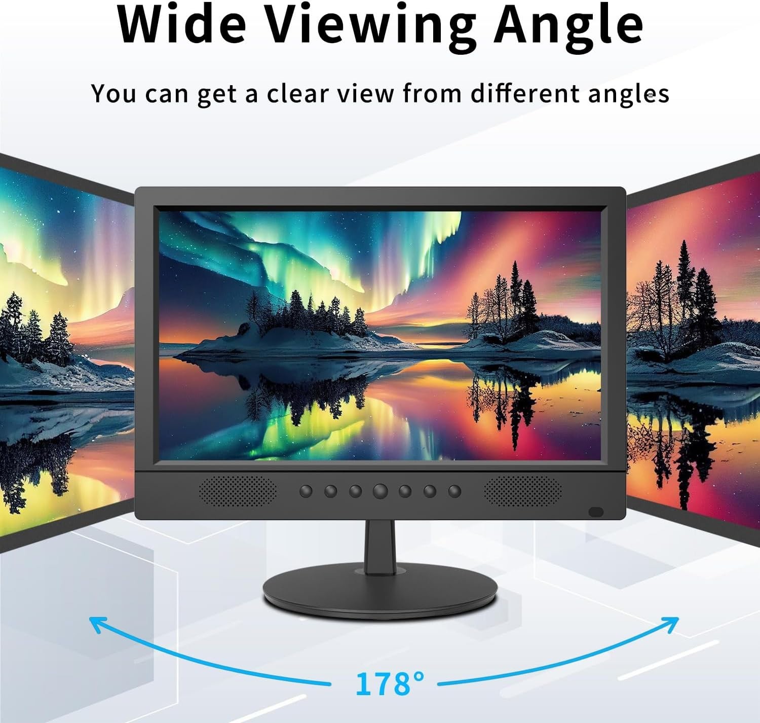 HD 1600×900 16inch Security Monitor for Surveillance Systems