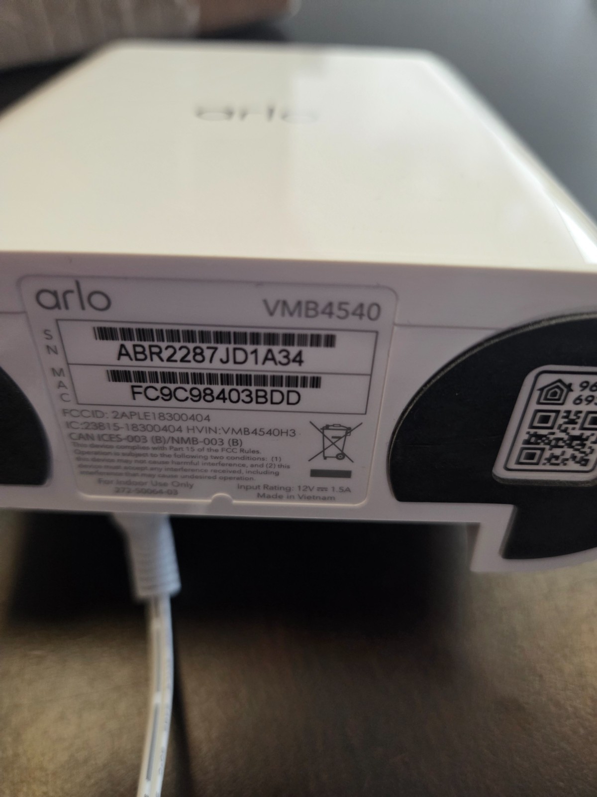 Arlo Pro Smart Hub (VMB4540) Base Station
