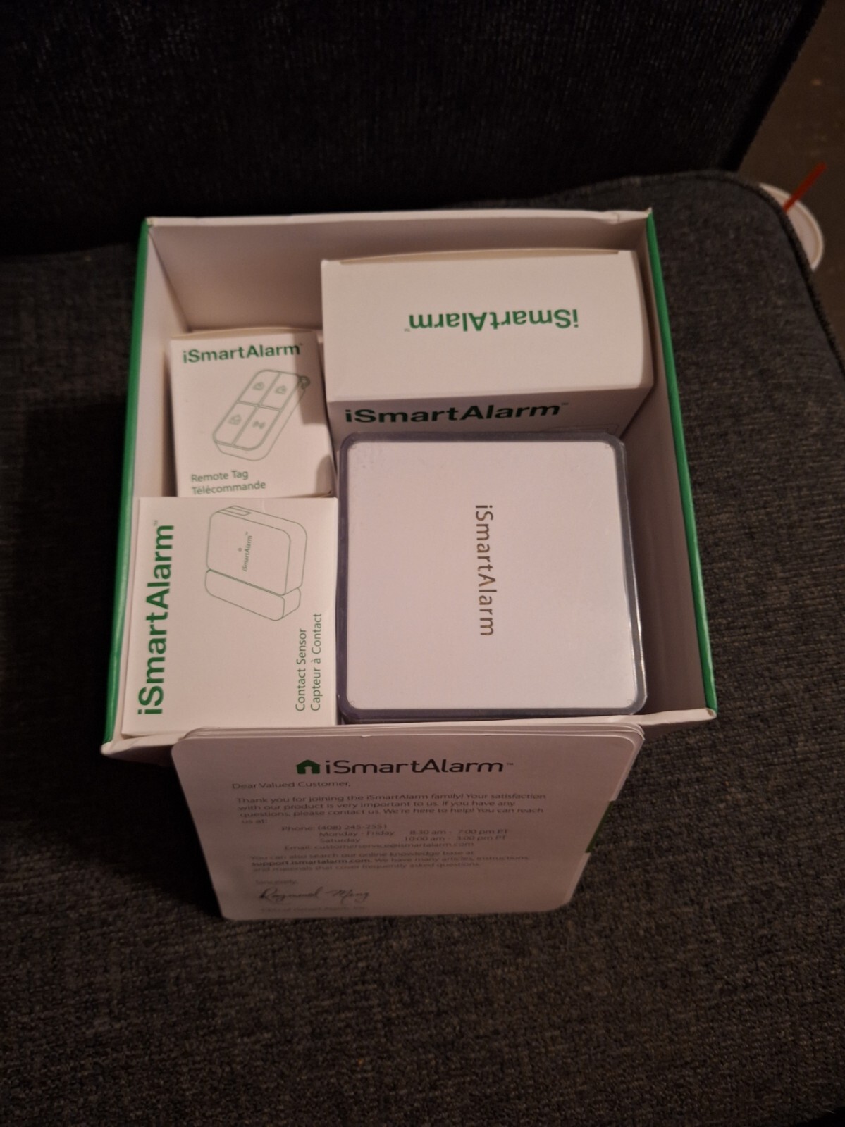 ISMART Home Security Alarm System Kit DIY For Home or Apartment Open Box