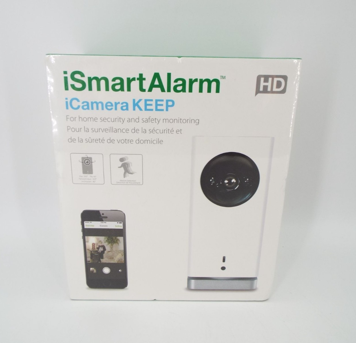 iSmart Alarm iCamera KEEP Home Security Monitoring New Sealed