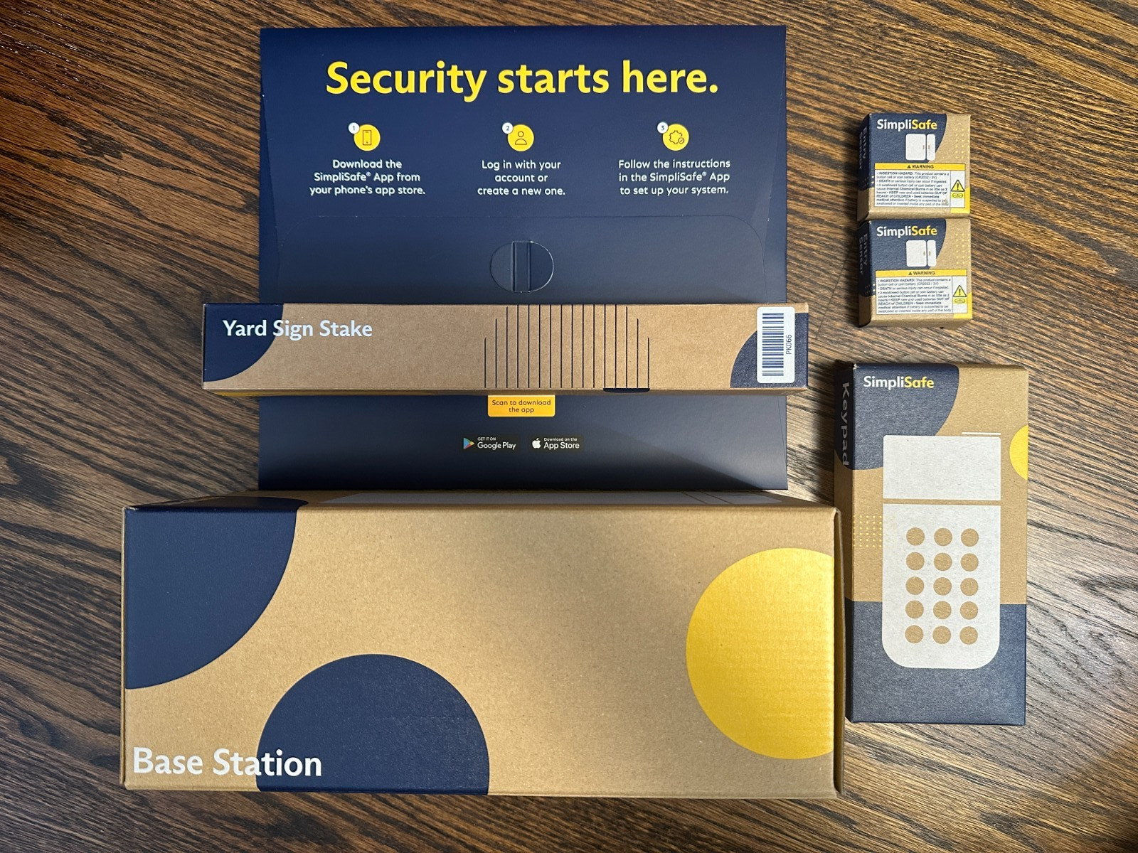 SimpliSafe 5 Piece Wireless Home Security System – White | FREE SHIPPING