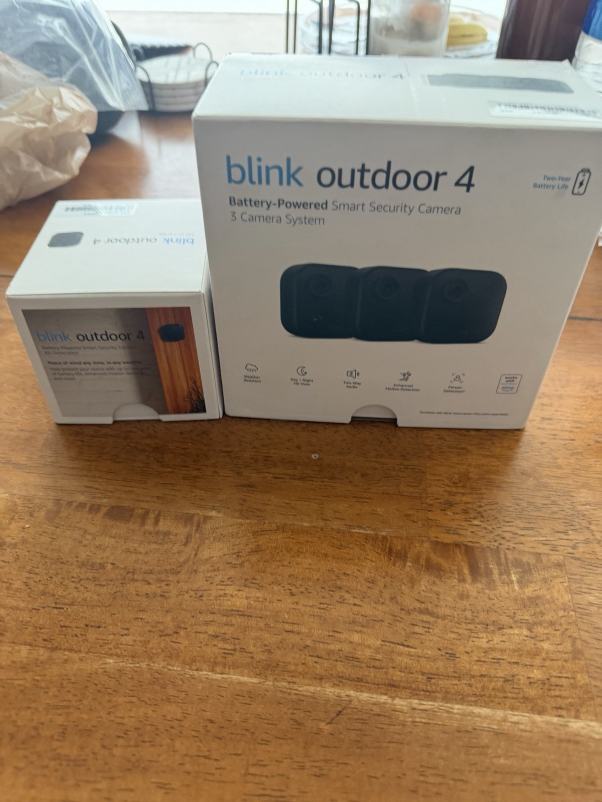 Blink Outdoor 4 Wireless Battery 3-Camera System 1080p Night Vision Alexa