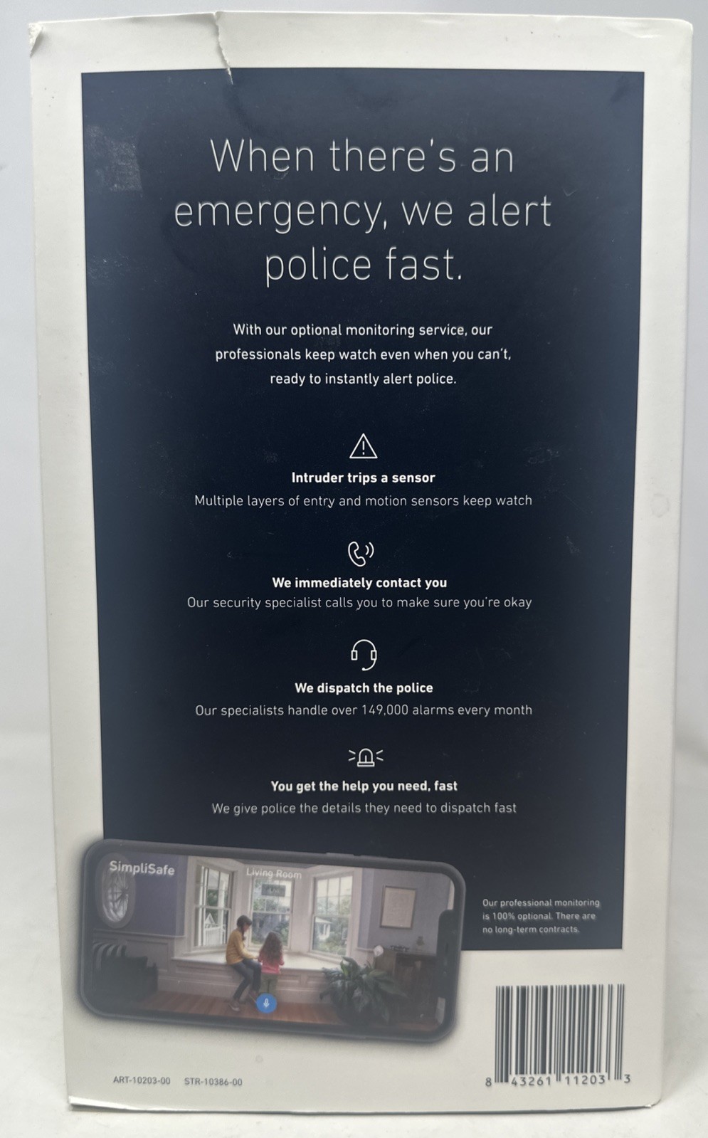 SimpliSafe Home Security System w/Cameras, Door & Motion Sensors, Keypad & More
