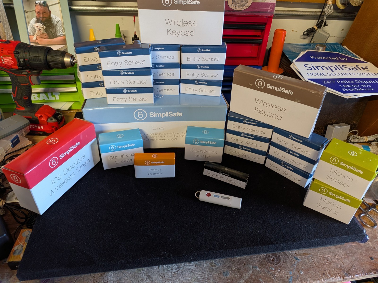 SimpliSafe Lot Of 29 Items
