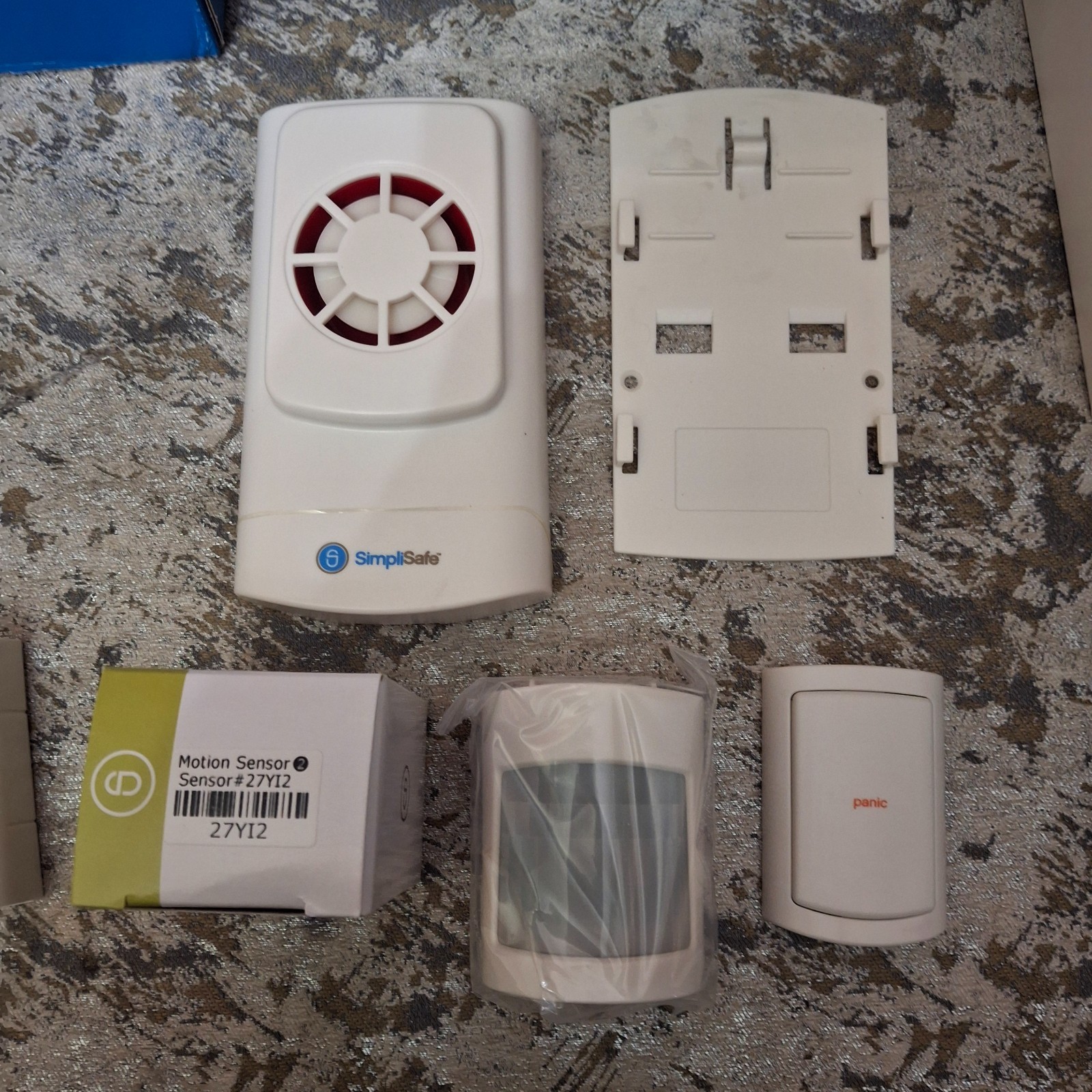 Simplisafe Shield Home Security System Base Camera Keypad AS IS for Donor Parts