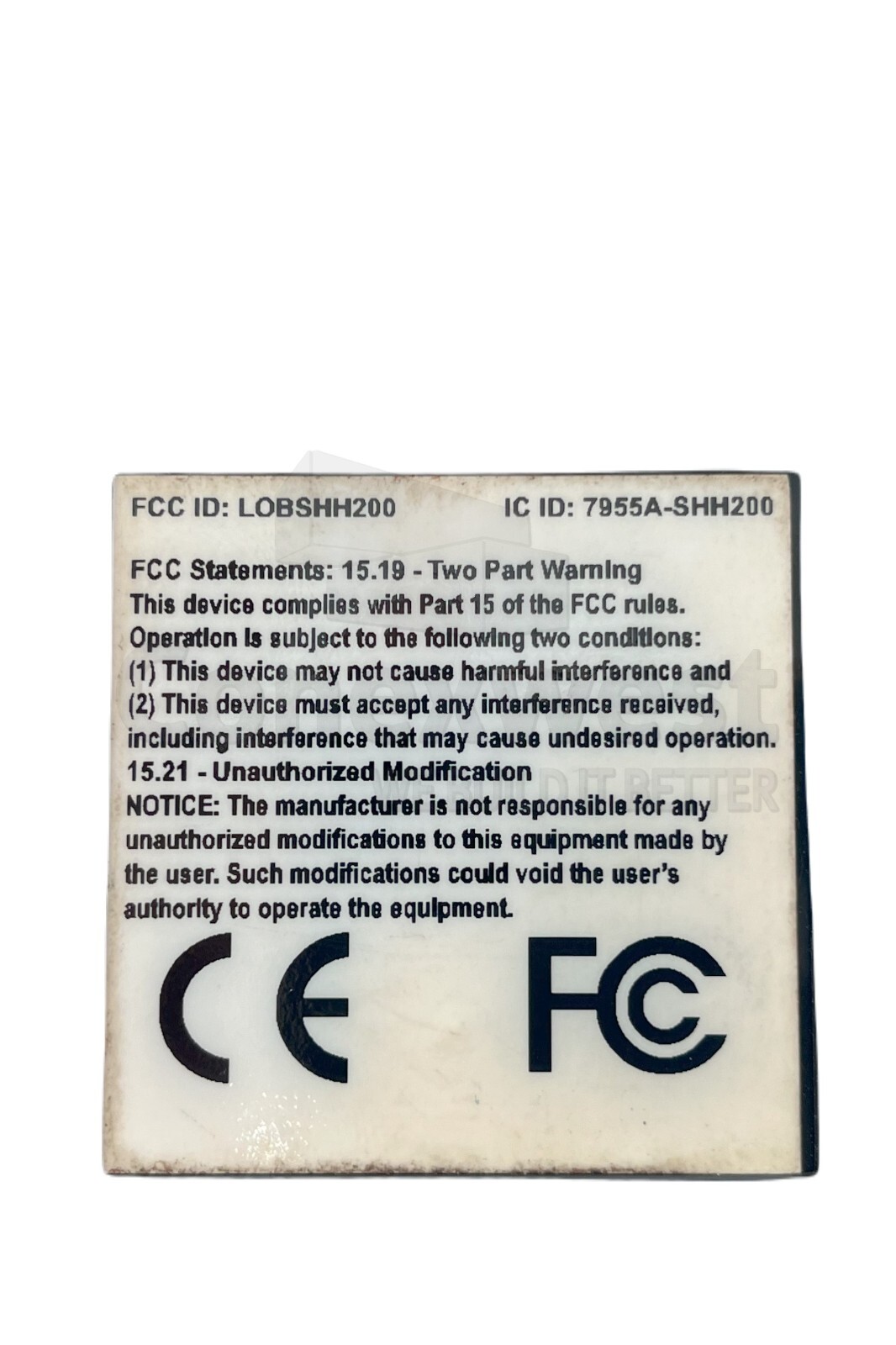 CERVIS WIRELESS SMART RECEIVER BU-2H18XF WITH REMOTE AND CONNECTORS