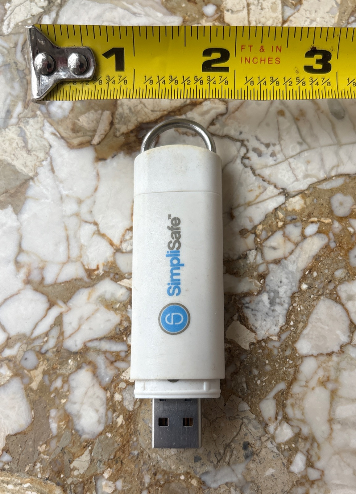 SimpliSafe Security System Keychain Remote Fob USB