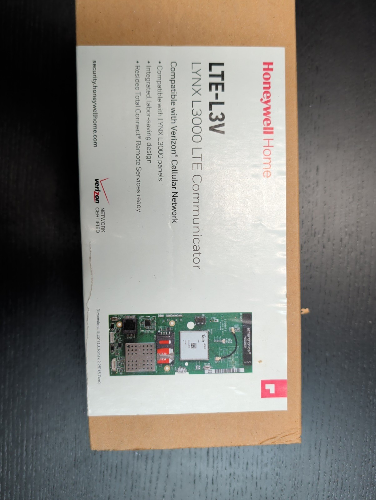 Honeywell Home LTE-L3V Lynx L3000 Cellular Communicator for Verizon