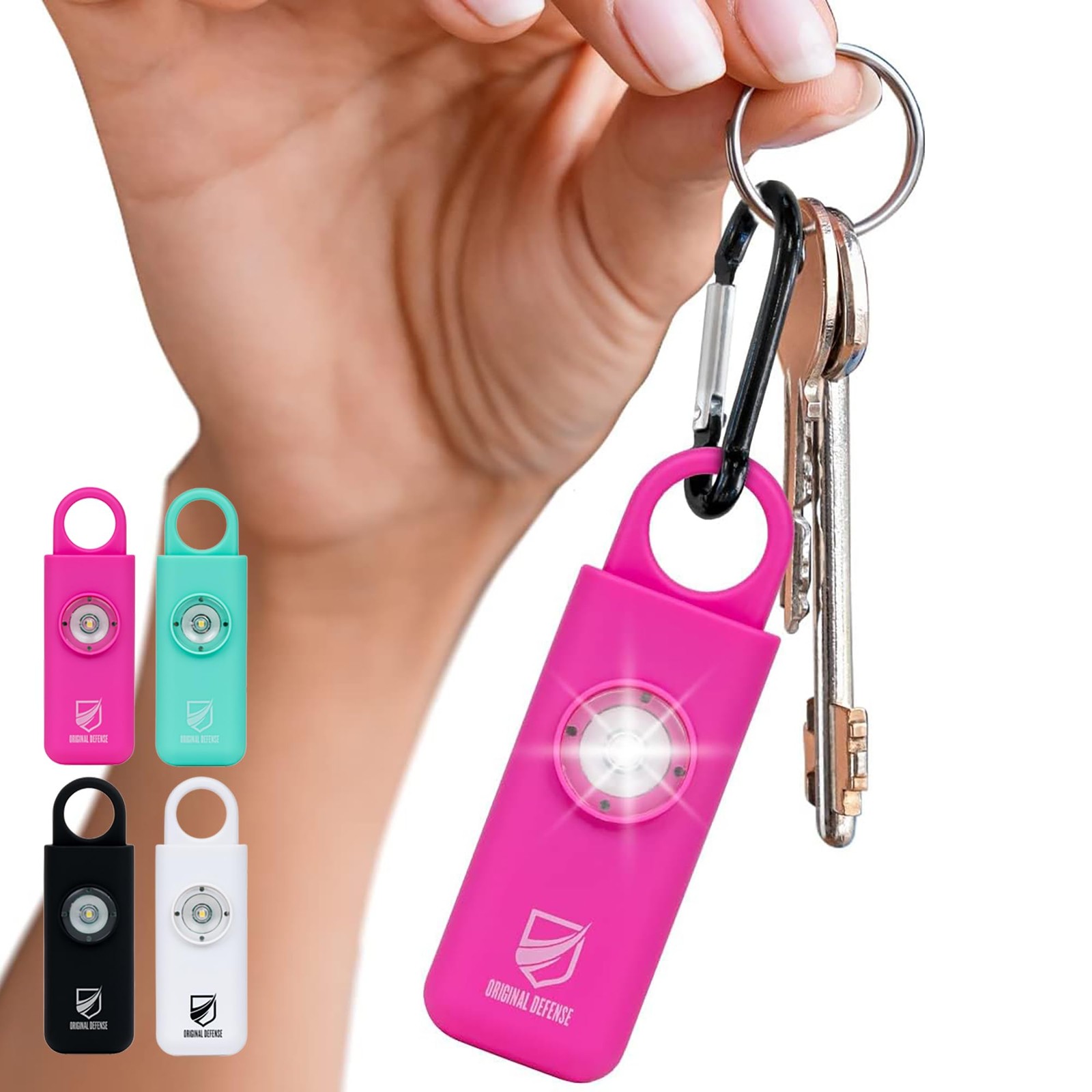 ® Siren -Alarm – 130 dB Keychain Alarm with Strobe Light for , Children, and …