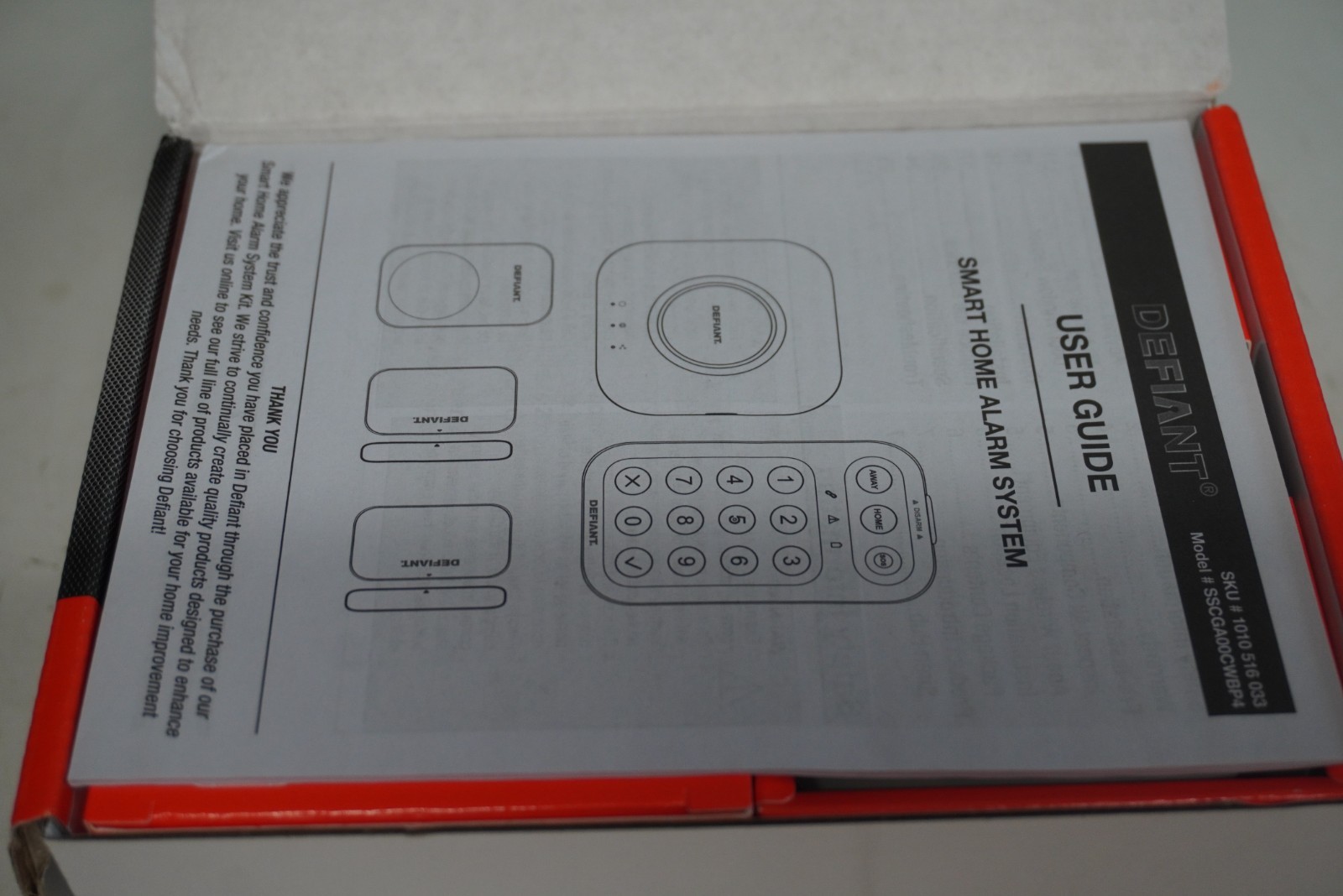Defiant Smart Home Alarm System with WiFi and Bluetooth, Powered by Hubspace