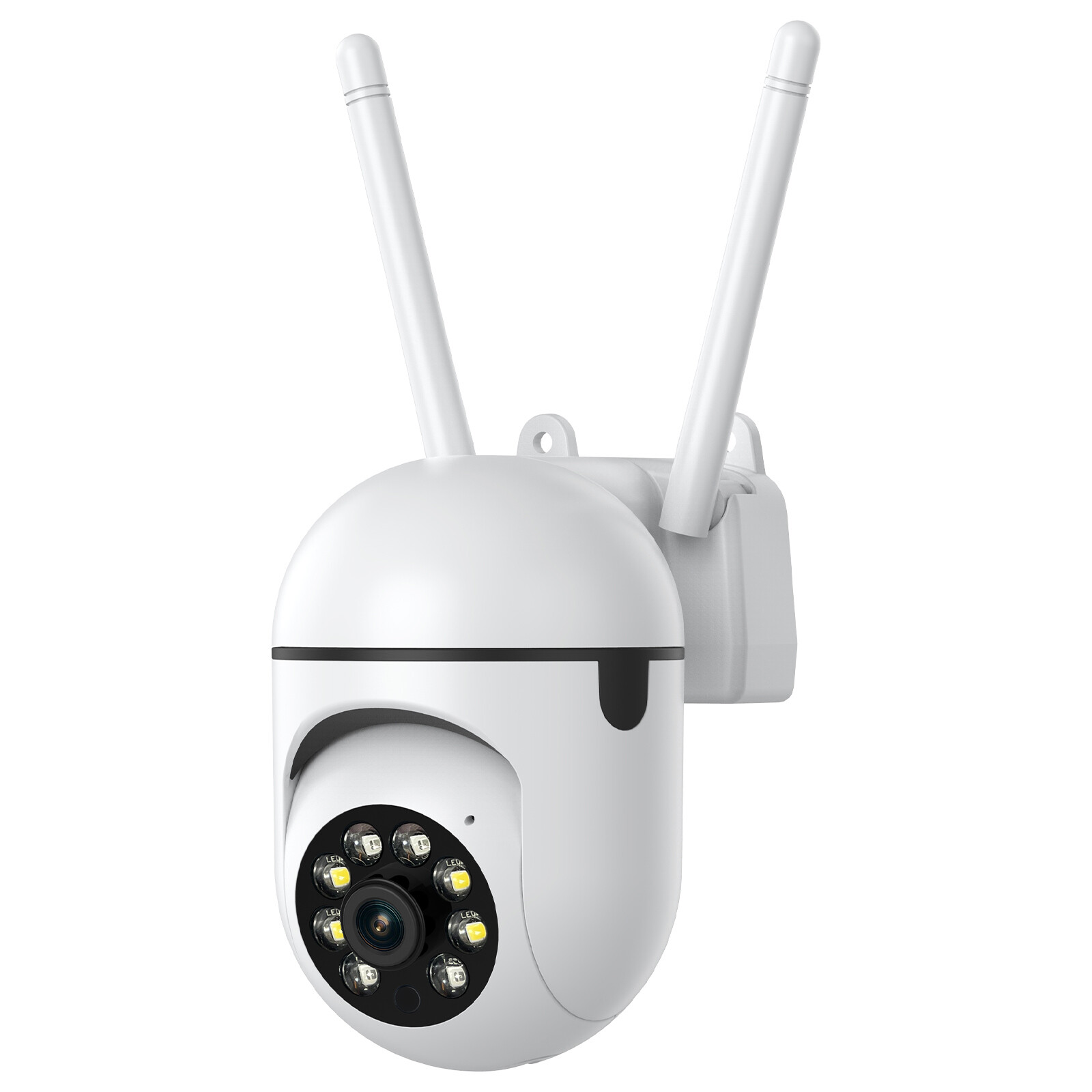 HD 1080P WiFi Security Camera Night Vision with PTZ Motion Detection 2-Way Audio