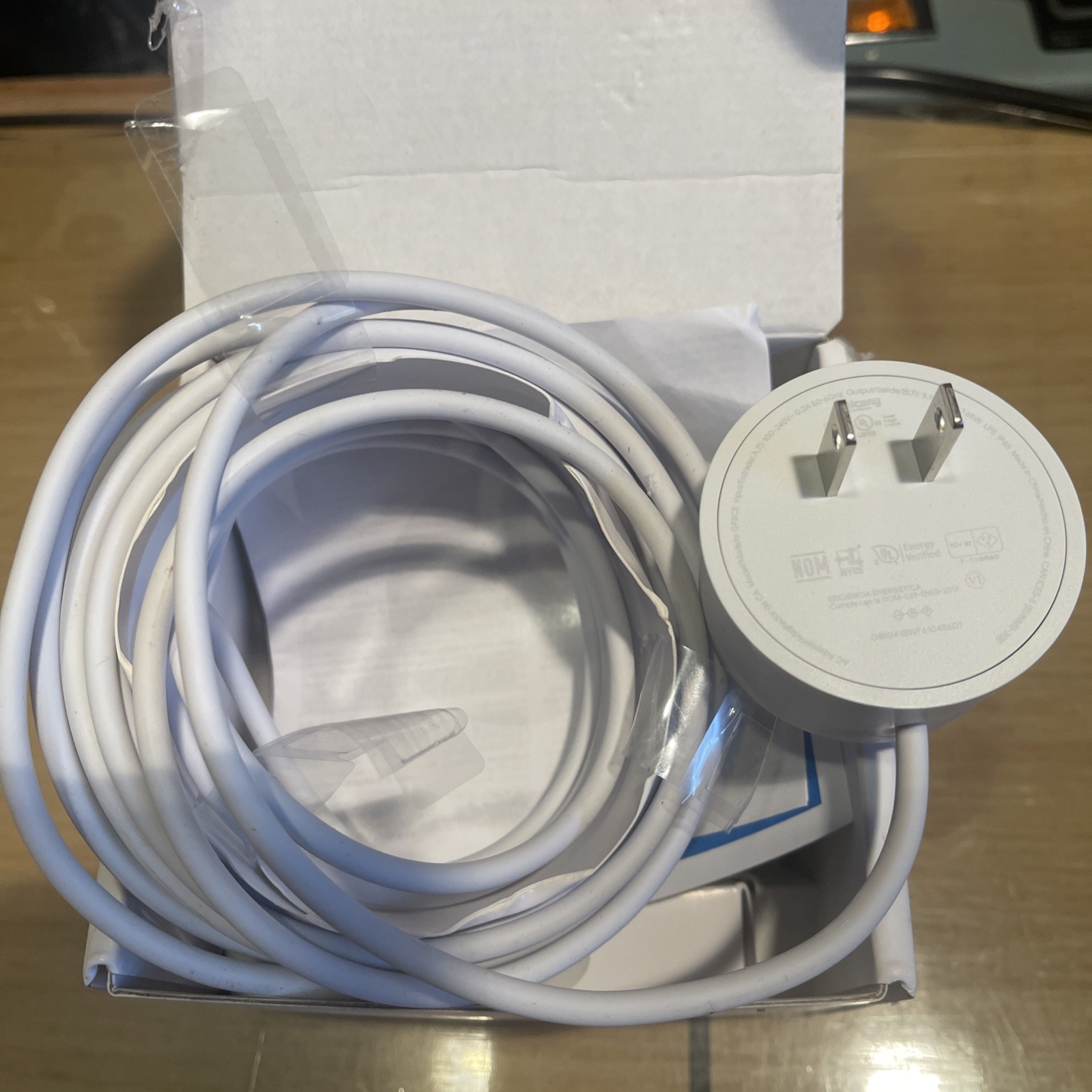 Google Nest Cam Weatherproof Cable for Nest Cam (Battery) Only – Snow – 10m