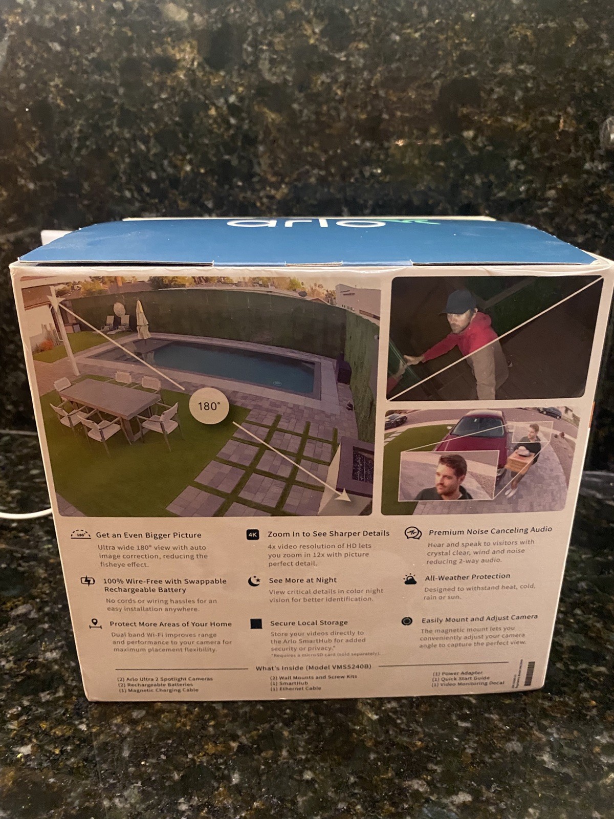 Arlo Ultra 2 UHD 4K Wire-Free Spotlight Security Camera – Mag Mount