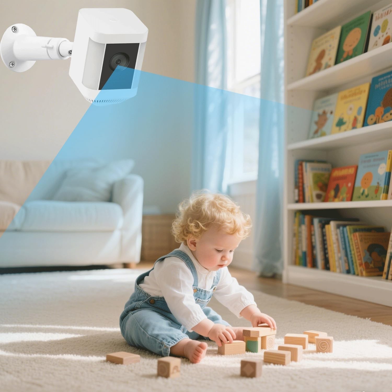 2 Pack Universal Camera Wall Mounts – Adjustable & Waterproof for Arlo & Ring