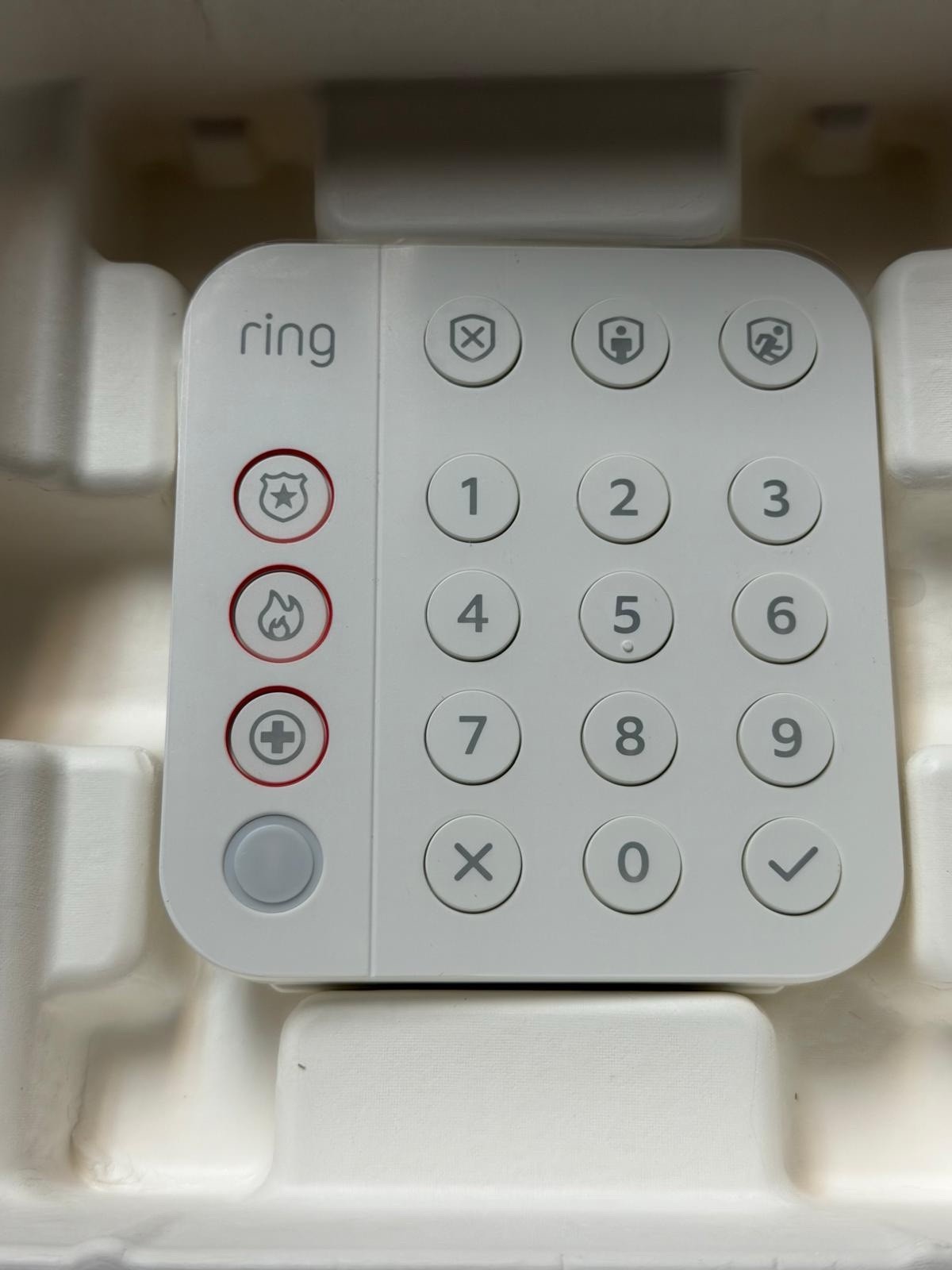 Ring Alarm 2nd Gen Base Station Siren Wireless Home Security System White