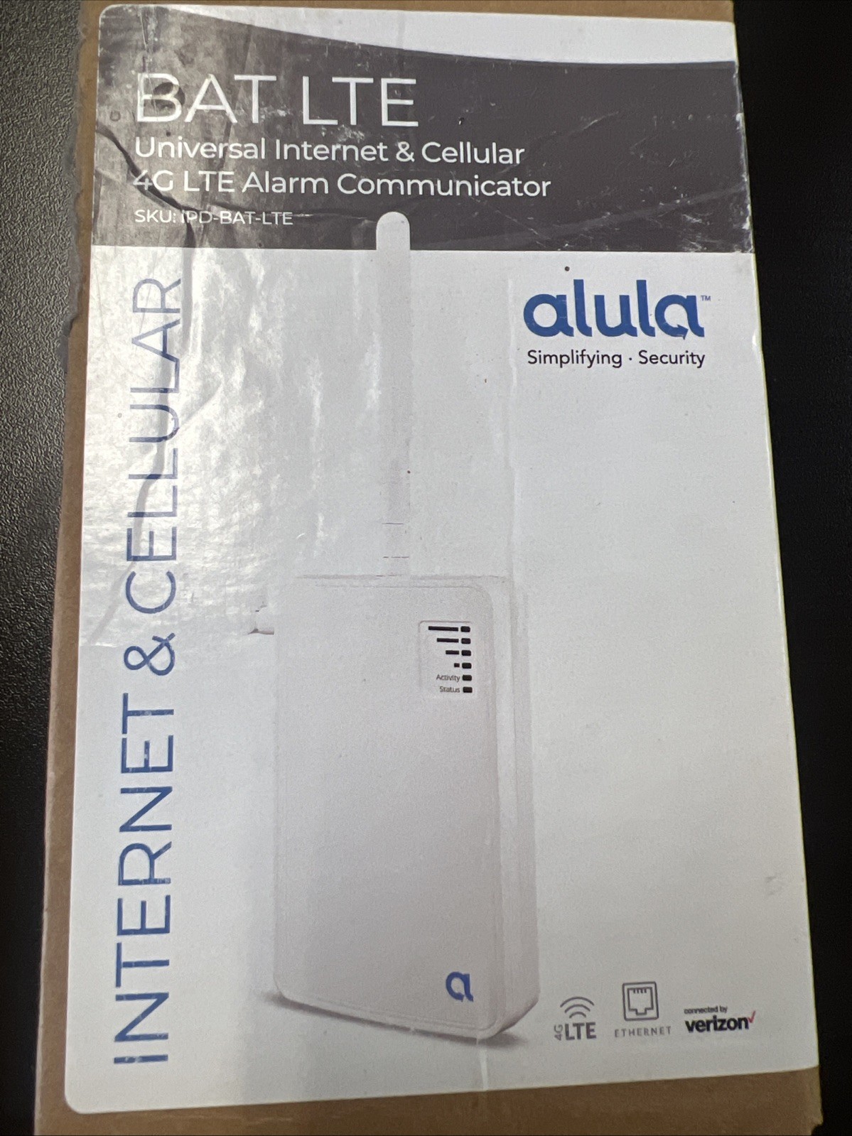 DSC LE4000-AT Cellular Wireless Alarm Communicator – White – New Open Box
