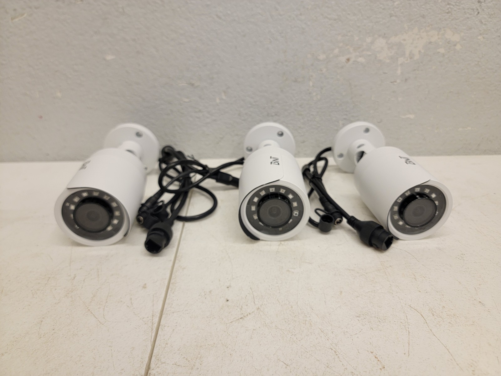 BNT HD 4 IP NVR 8 Channel Security Camera System 3 Cameras Only