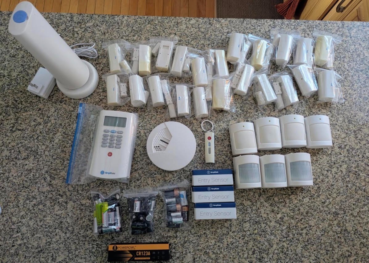 SimpliSafe Home Security System Gen 1 Lot