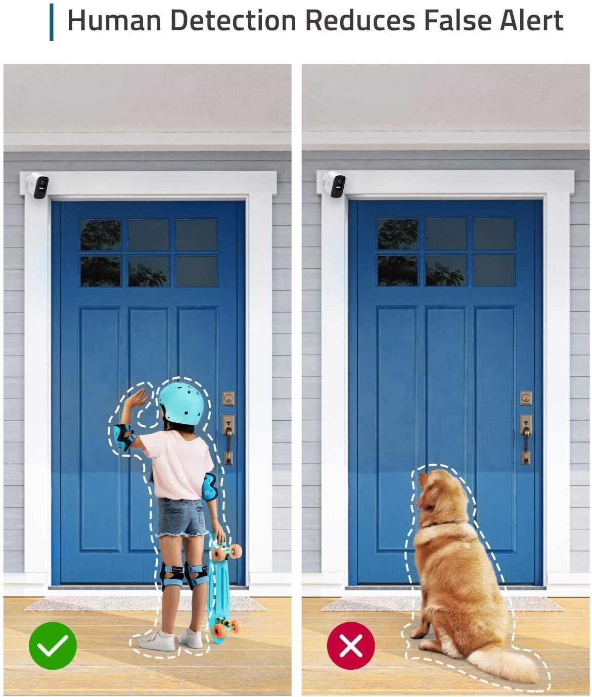 eufy eufyCam 2C 1080P Smart Wireless Home Security System Outdoor Battery Camera