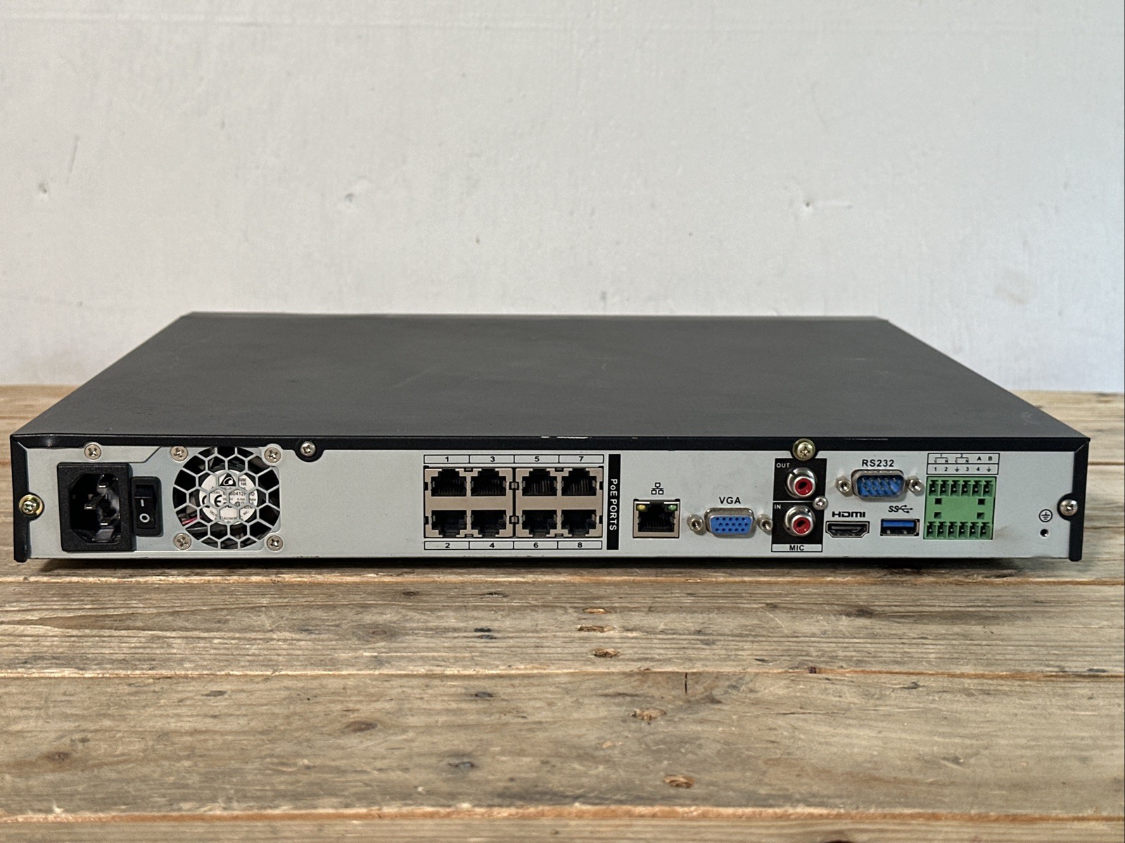 Network Video Recorder NVR4208-8P-ADT-4 | 4TB HD *NEEDS PASSWORD*