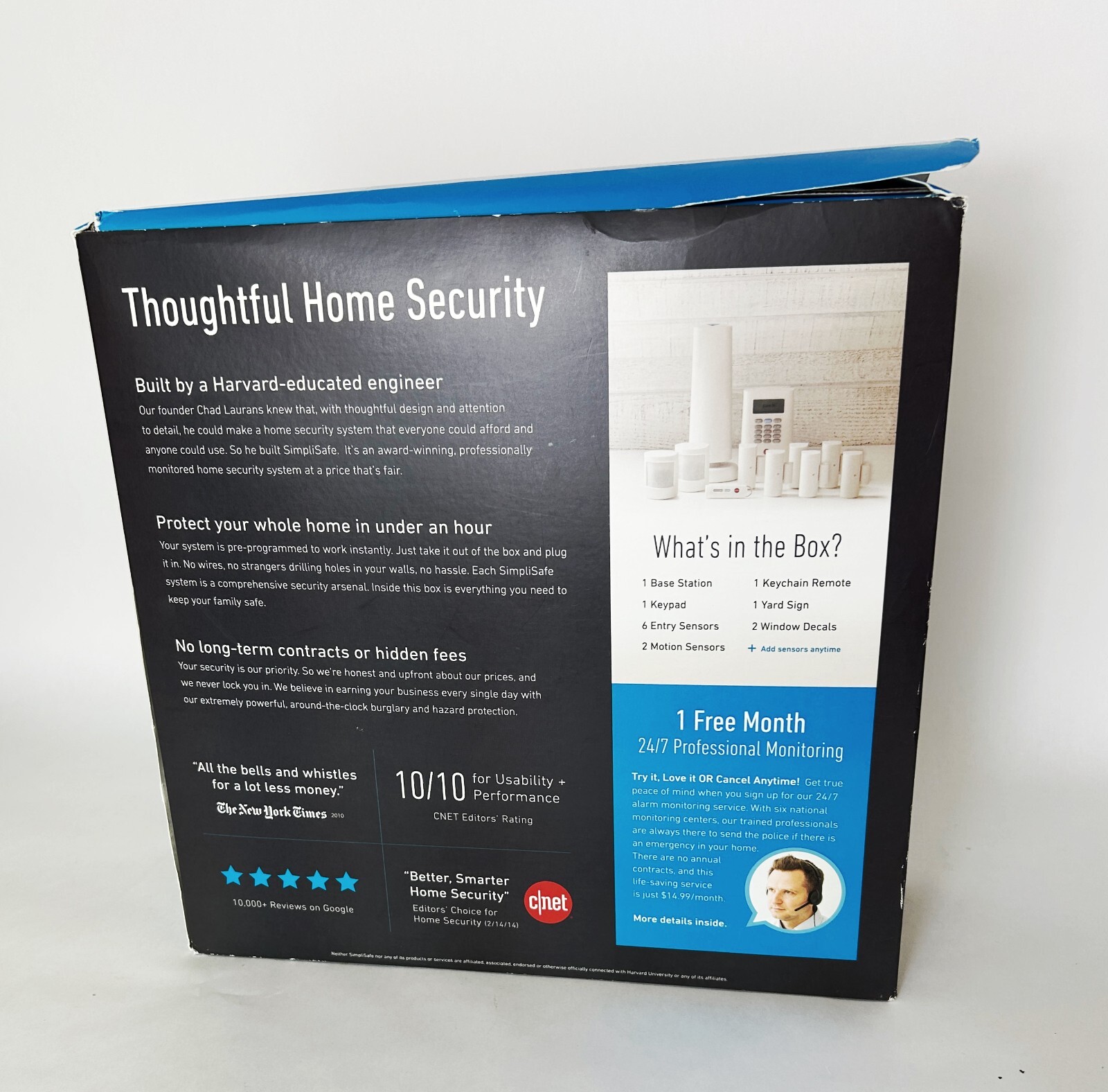 SimpliSafe DIY Home Security Kit