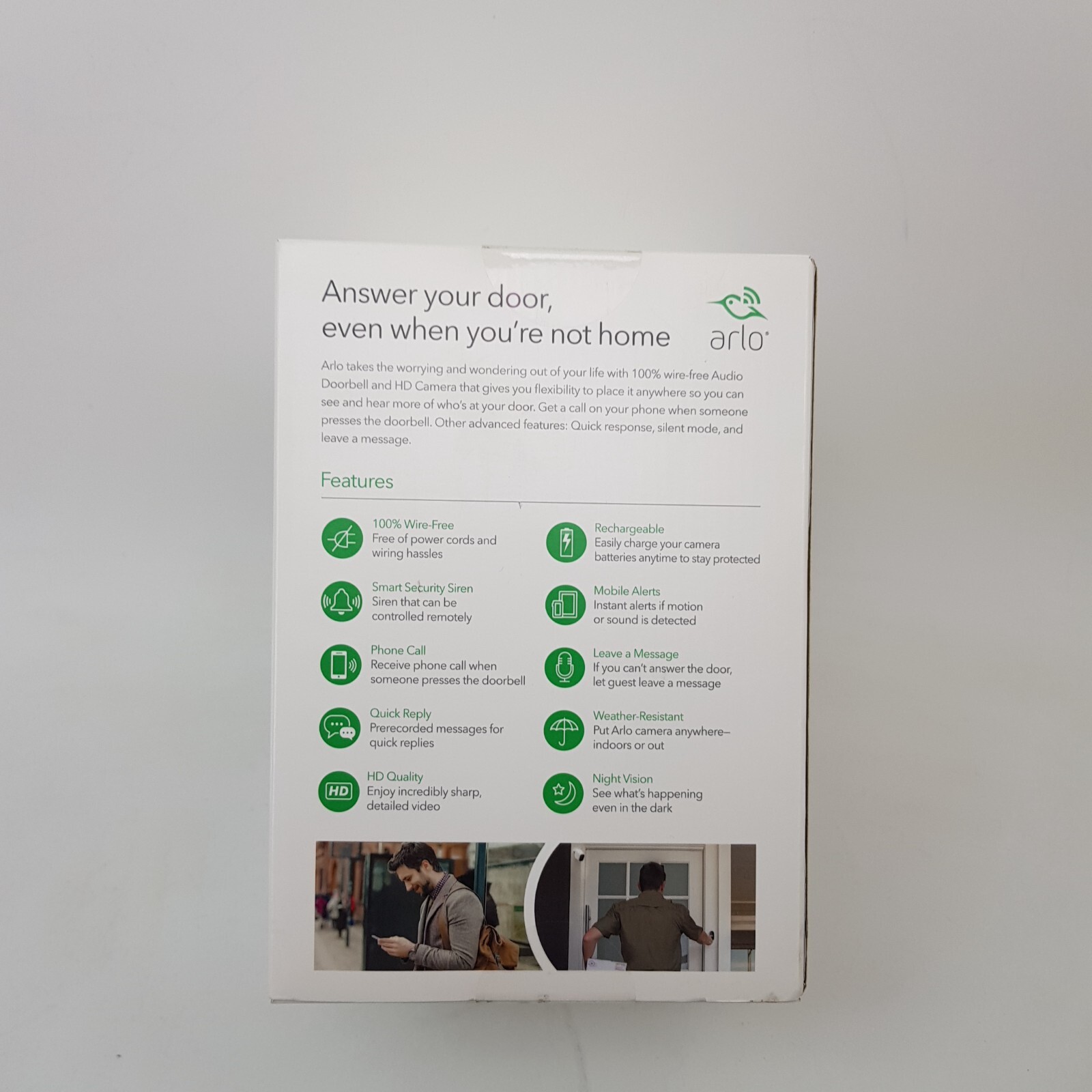 Arlo Smart Home Pro HD Camera Plus Audio Doorbell and Chime System
