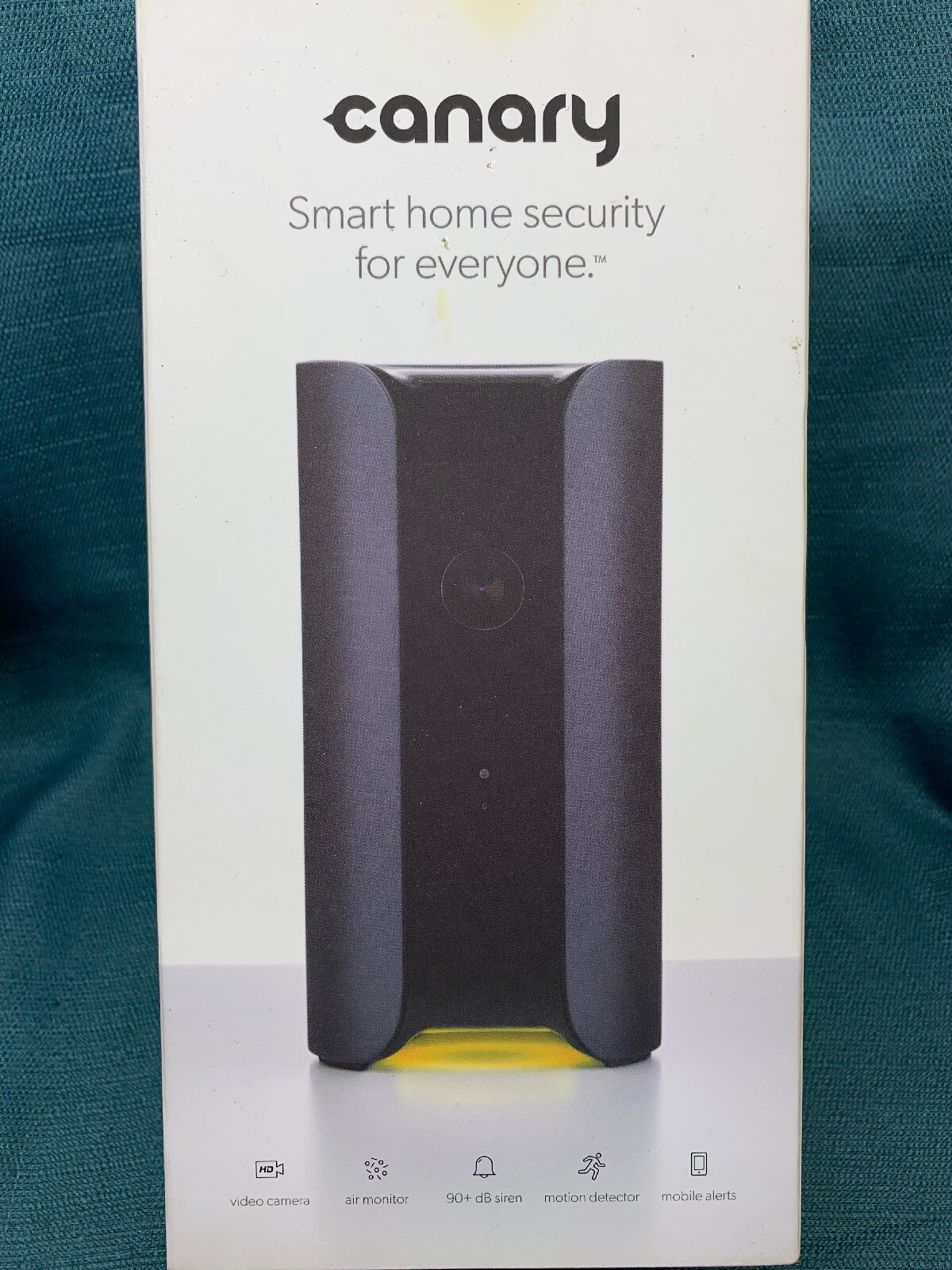Canary All-in-One Home Security Device, Black Used Free Shipping