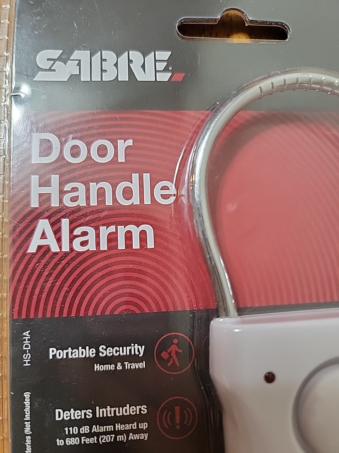 Sabre Door Handle Security Alarm With 2 Detection / 3 Operating Modes – HS-DHA