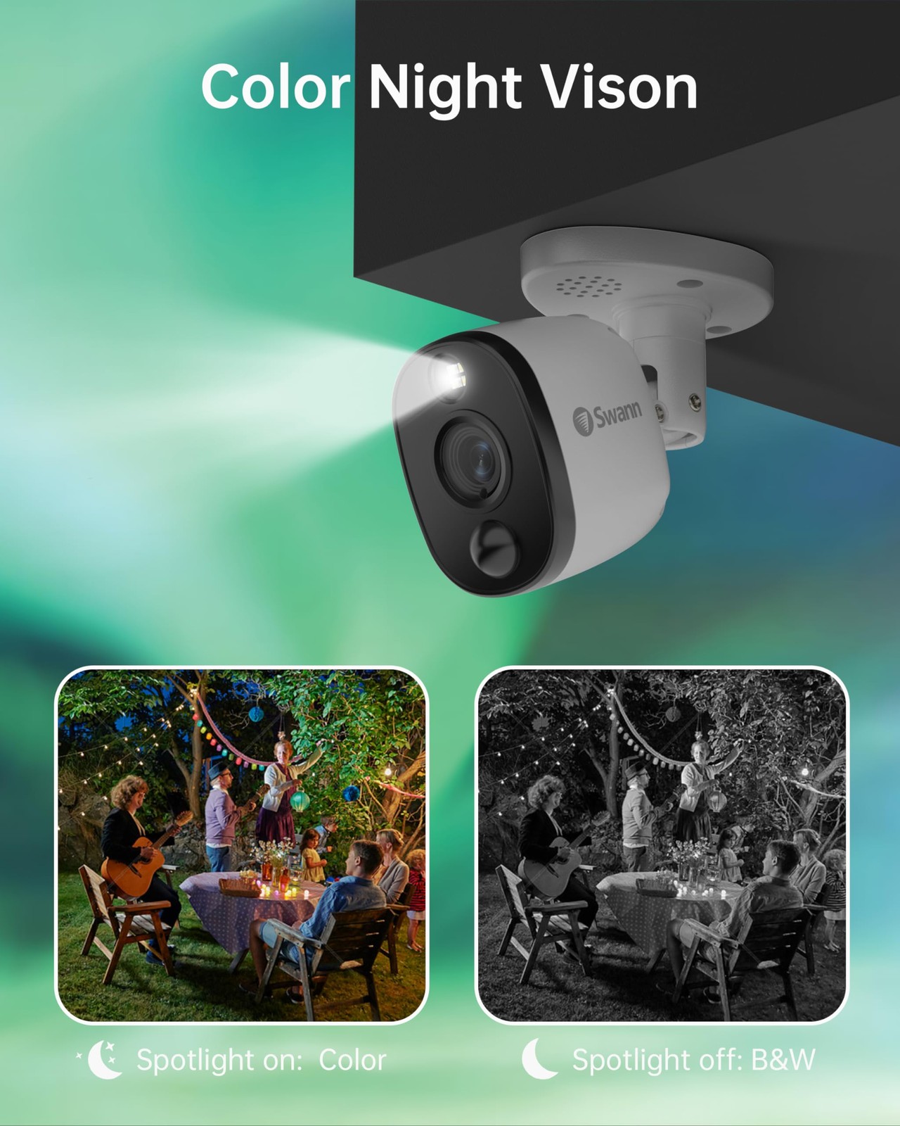 Swann Add-On DVR Bullet Security Camera System with Sensor , 4K Ultra HD Video