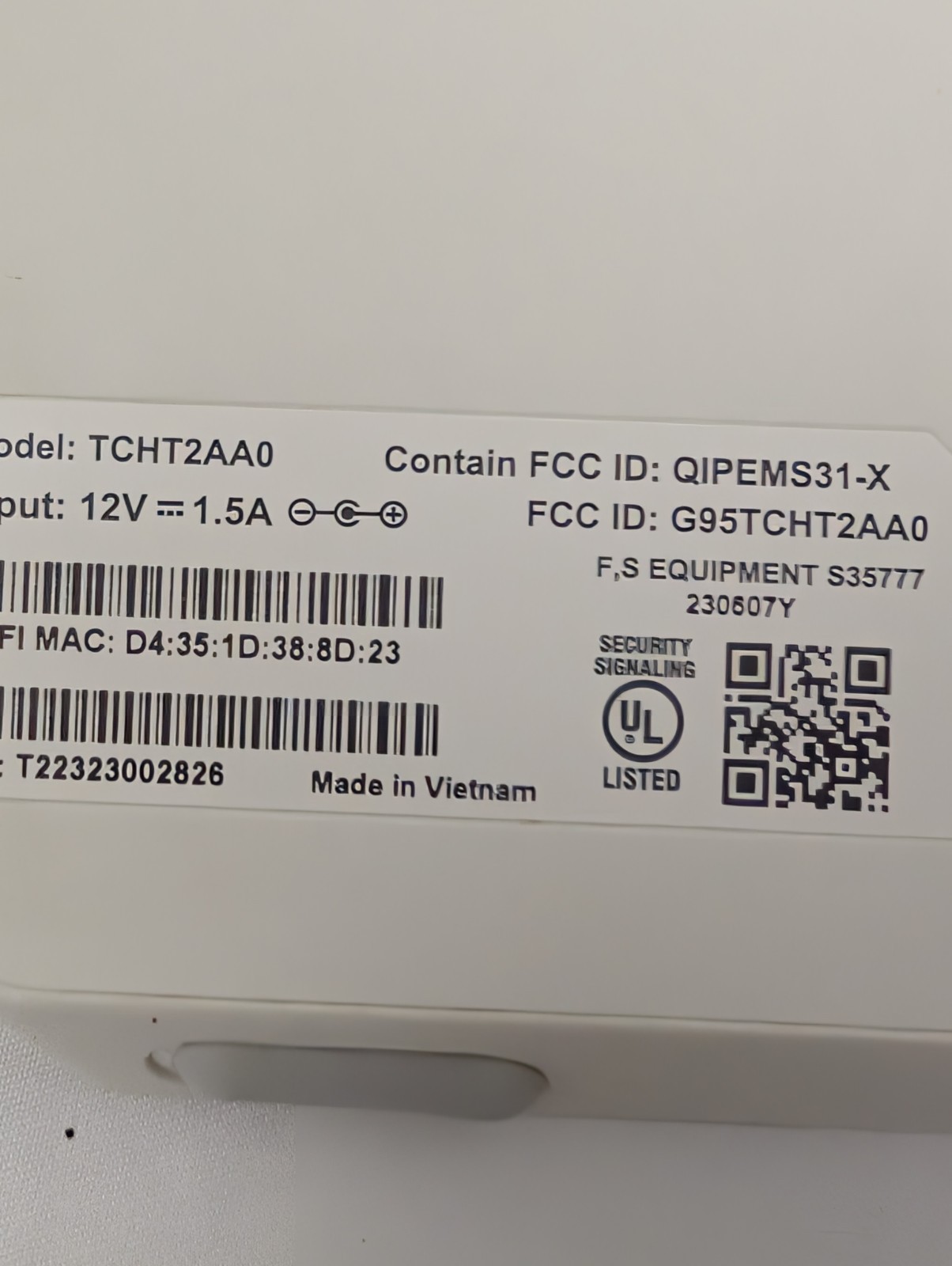 Comcast Xfinity Home Security Touchscreen Control Panel XH2-TC TCHT2AA0 Repair