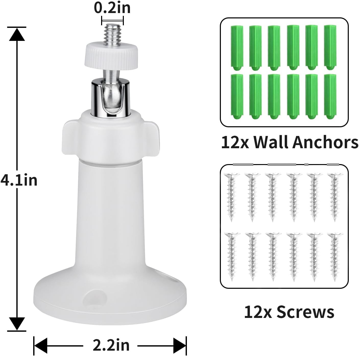 Wall Mount for All Arlo Camera, Arlo Pro, Arlo Pro 2, Arlo Pro 3,Arlo Ultra, Arl