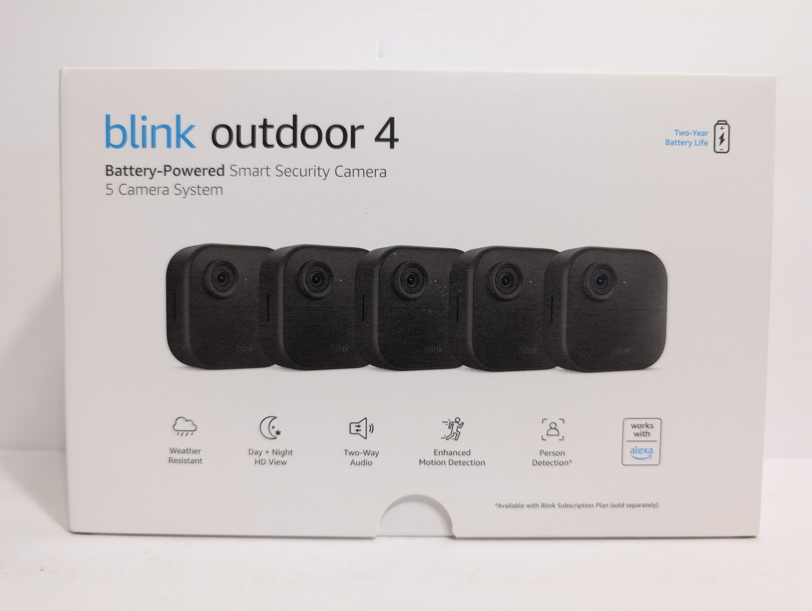 Blink 5 Camera System Outdoor Kit 4th Gen Wireless Security System