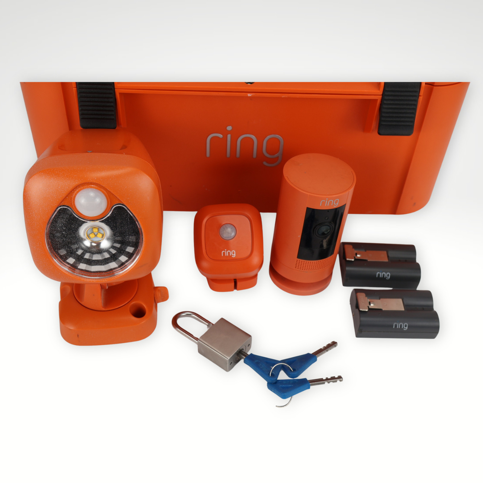 Ring Jobsite Security Case 5F37E9 IP54 Camera Light Batteries PARTS/REPAIR