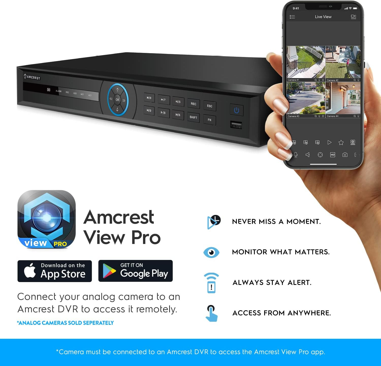 5MP Ultrahd 32 Channel DVR Security Camera System Recorder, 5MP Security DVR for