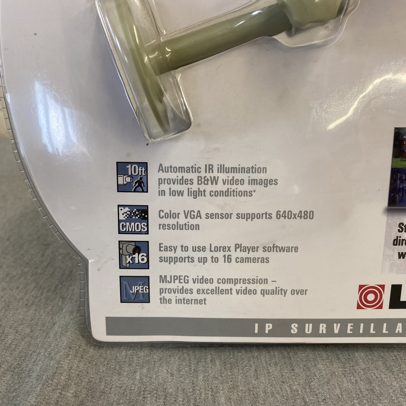 Lorex IPSC1240 Network Color Camera IP Surveillance Day/Night