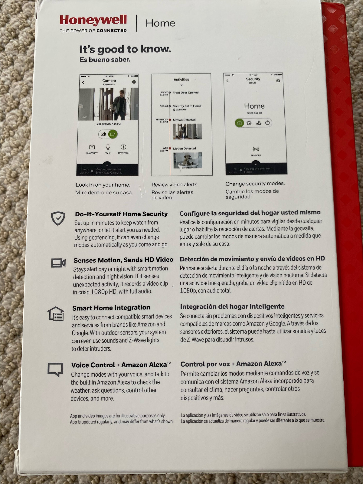 HONEYWELL Smart Home Security Base Station RCHS5200WF – Brand New in Box!