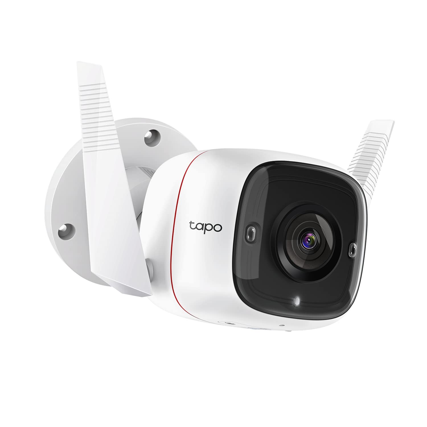 Tapo TP-Link 2K Security Camera Outdoor Wired, IP66 Weatherproof, 2K, White