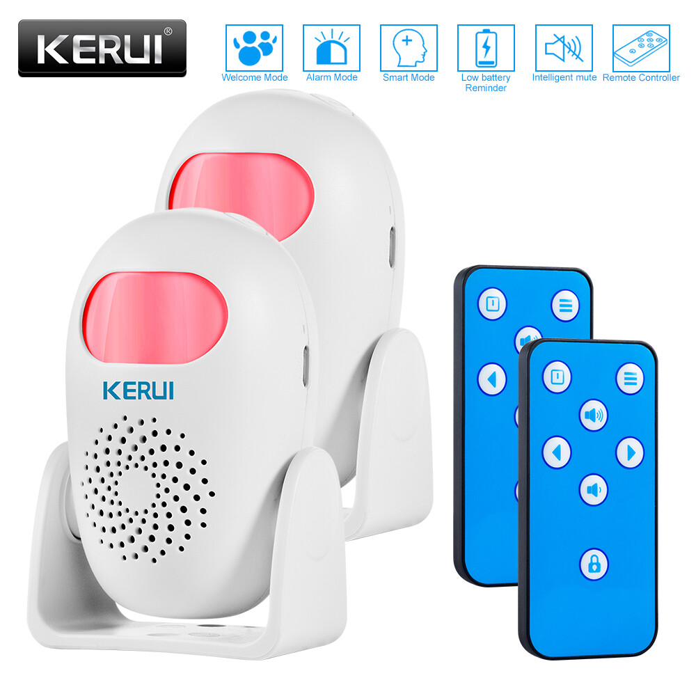 New Home Security Welcome Entry Doorbell Wireless Alarm Motion Sensor Detector