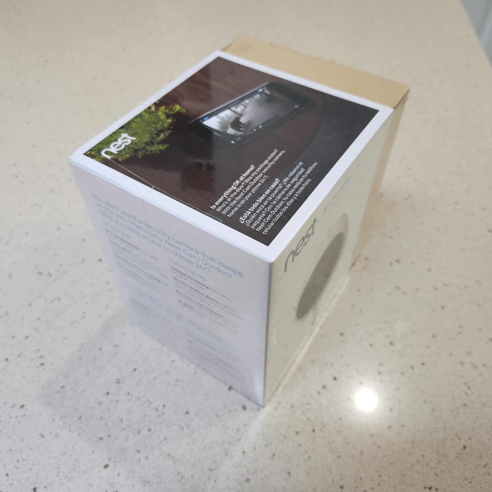 New Google Nest Cam Outdoor 1st Gen A0033 (NC2100ES) uses Nest app – SEALED