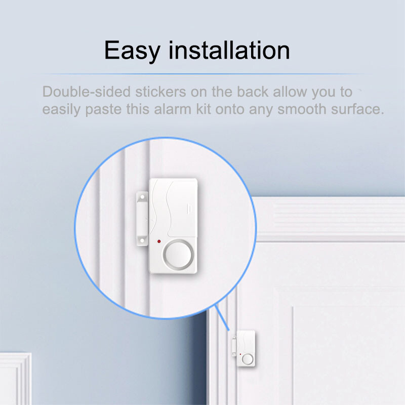 Wireless Anti-Theft Remote Control Door And Window Security Alarms Protect New