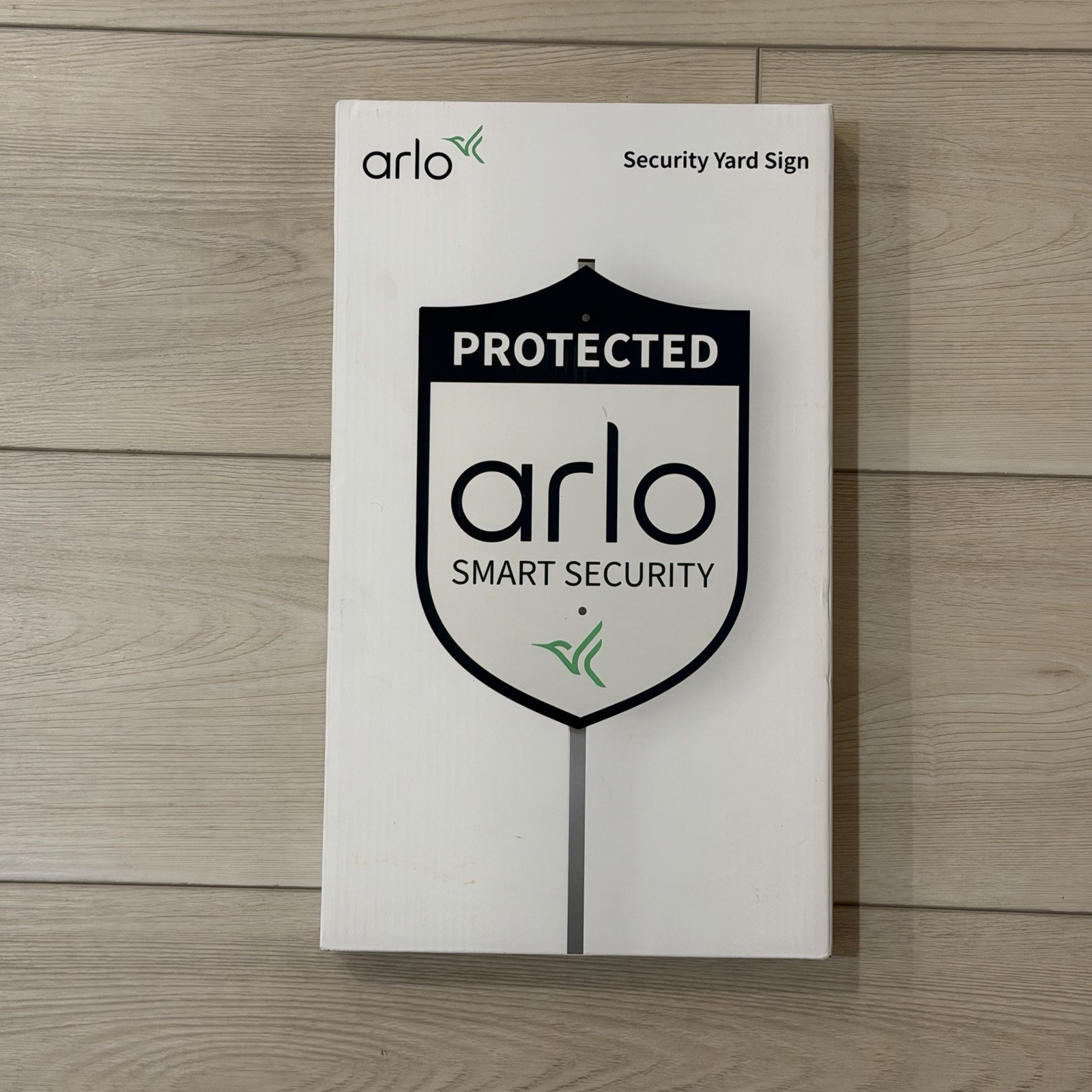 Arlo Technologies Protected Smart Security Yard Sign NEW