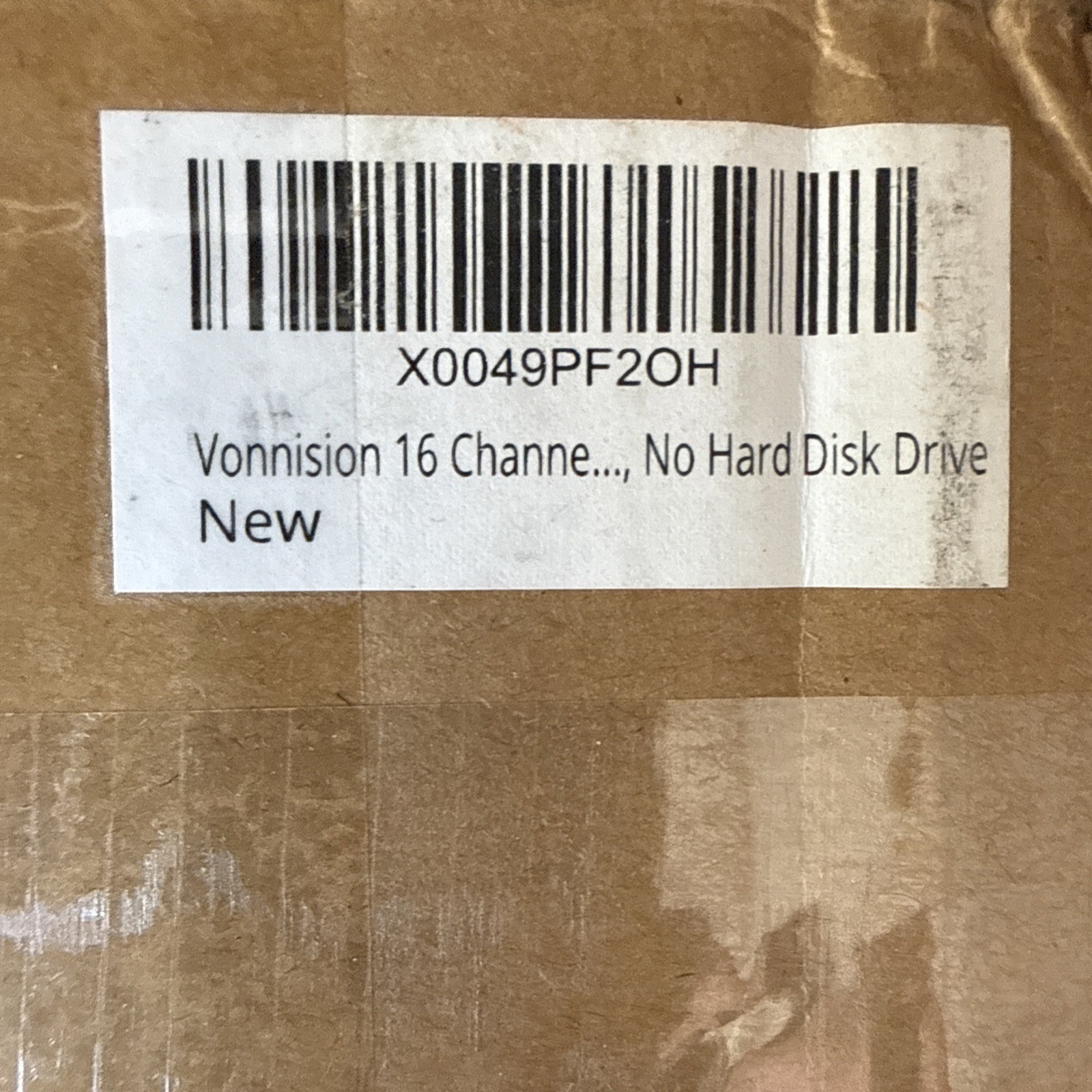Vonnision Panoob 4K 16CH PoE NVR Network Video Recorder NTSC NVR3216-P16