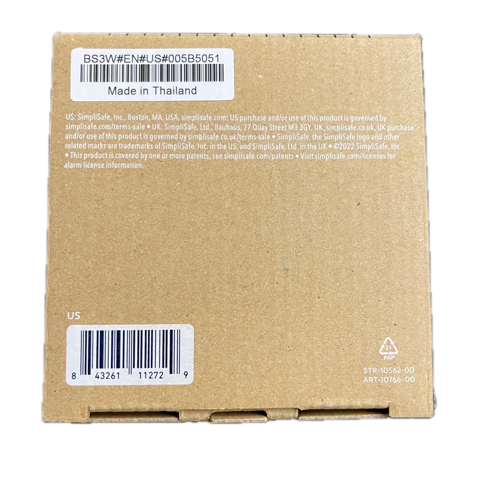 SimpliSafe Base Station BS3W White Home Security System – Brand New W/ Stickers